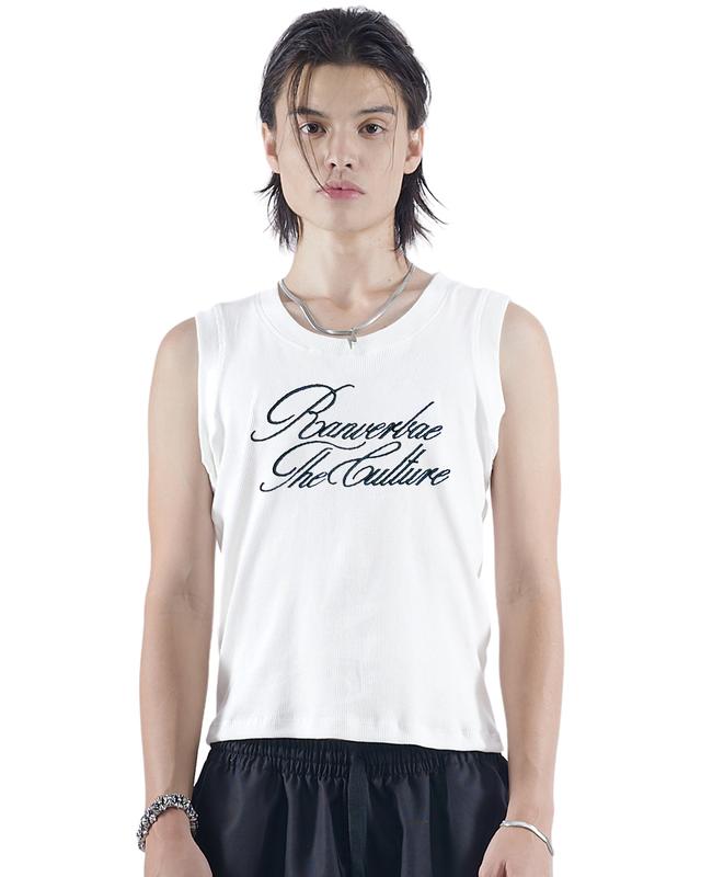 Áo Ba Lỗ RVB Wanderlust Tanktop Đen / Trắng