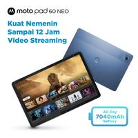 Gambar MOTOROLA Moto pad 60 Neo MD 6300/4GB/128GB UFS/11"2.5K Touch/Android 15 - Tab Neo + Pen dari Lenovo Authorized Medan Timur Kota Medan 4 Tokopedia