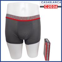 Gambar Casablanca C2036 Celana Dalam Boxer Pria Dewasa Isi 2 Casual 100% Spandex Rayon Model Segi Empat - M dari CasablancaWear Kota Administrasi Jakarta Barat 3 Tokopedia