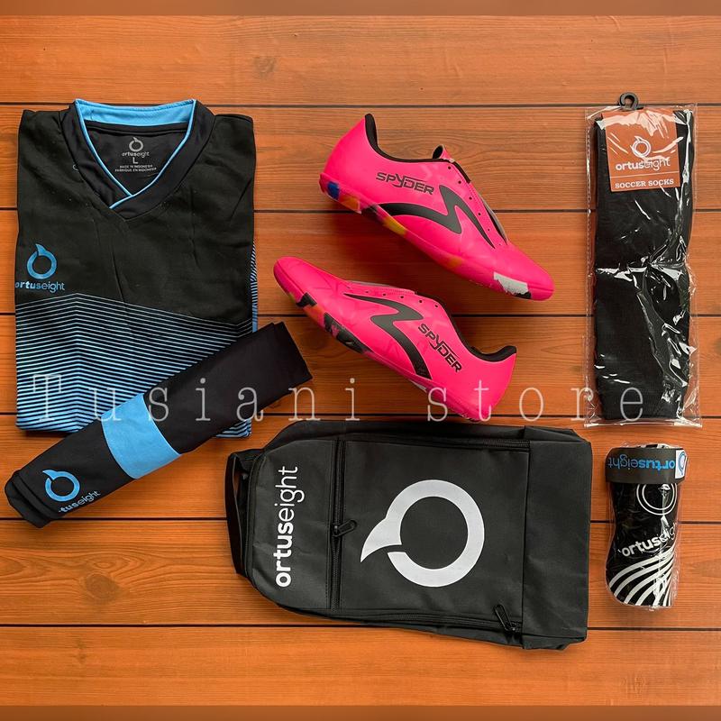 Paket komplit 5 sepatu futsal dewasa ukuran 39-43 2