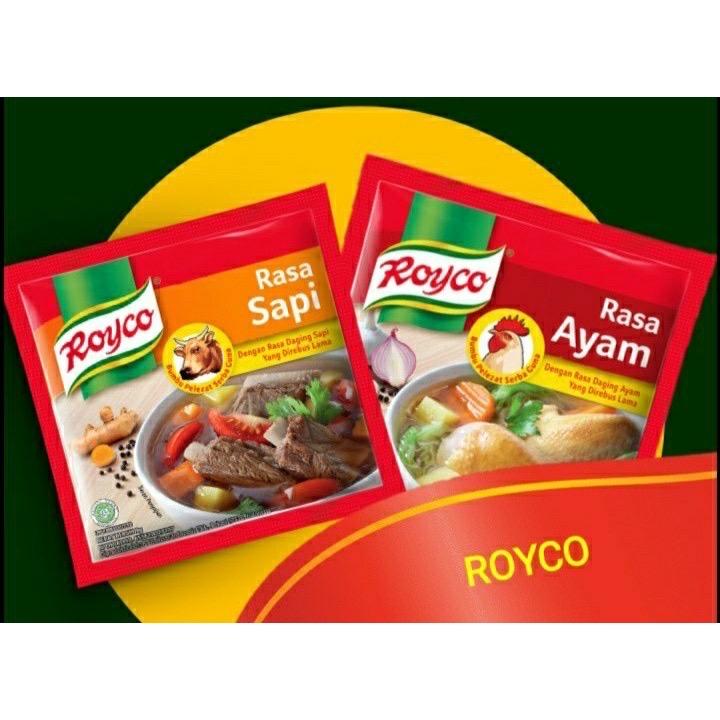 12 SACHET ROYCO AYAM DAN SAPI PENYEDAP RASA 5