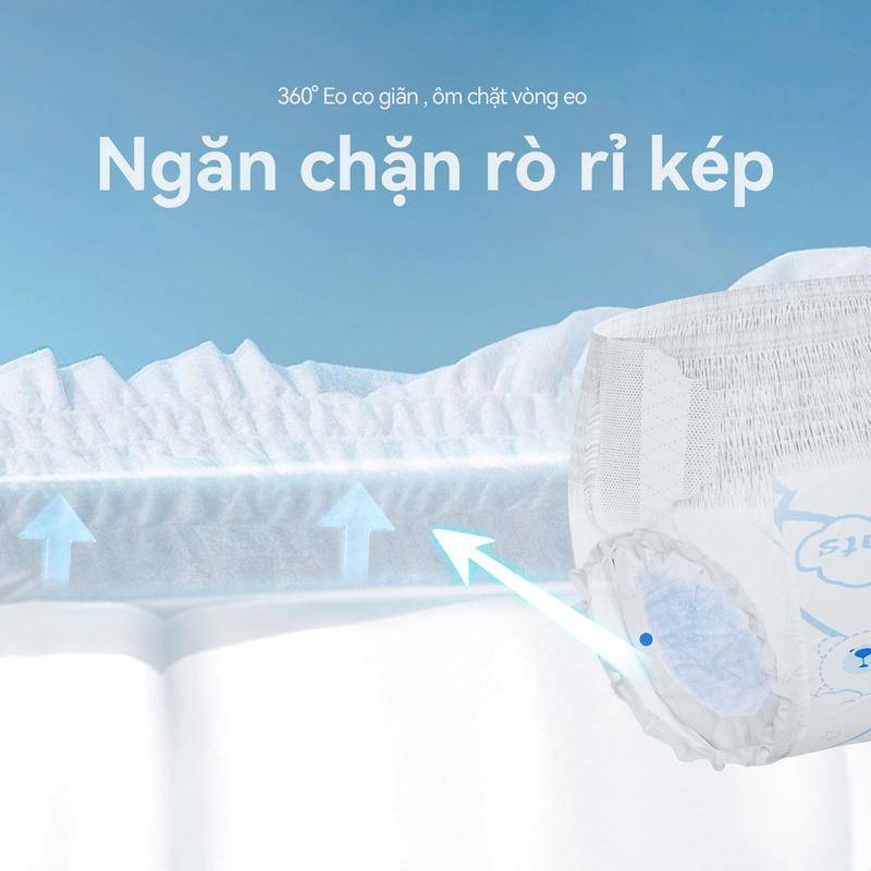 Product Introduction of (khuyến mãi quà tặng )[2025 mới ra mắt] Memeeie mới 4 gói hàng ngày vệ sinh khăn ăn quần eo dán dễ dàng mặc và cởi (8 miếng) 360 ° rò rỉ trần truồng ánh sáng thoáng khí màng cơ sở hấp thụ nhanh chóng 15