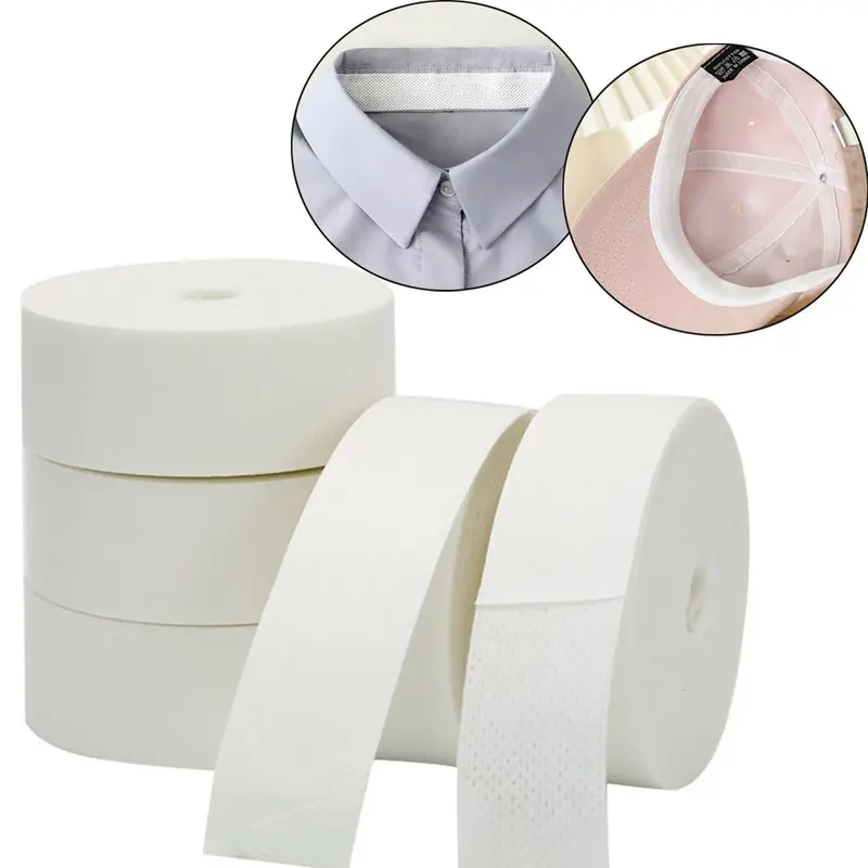 Miếng Dán Cổ Áo Thun Vô Hình Unisex, Dải Thấm Hút Mồ Hôi, Miếng Dán Thấm Mồ Hôi, Tự Dính, Chất Khử Mùi, Miếng Đệm Chống Bẩn, Thích Hợp Cho Mùa Hè 1