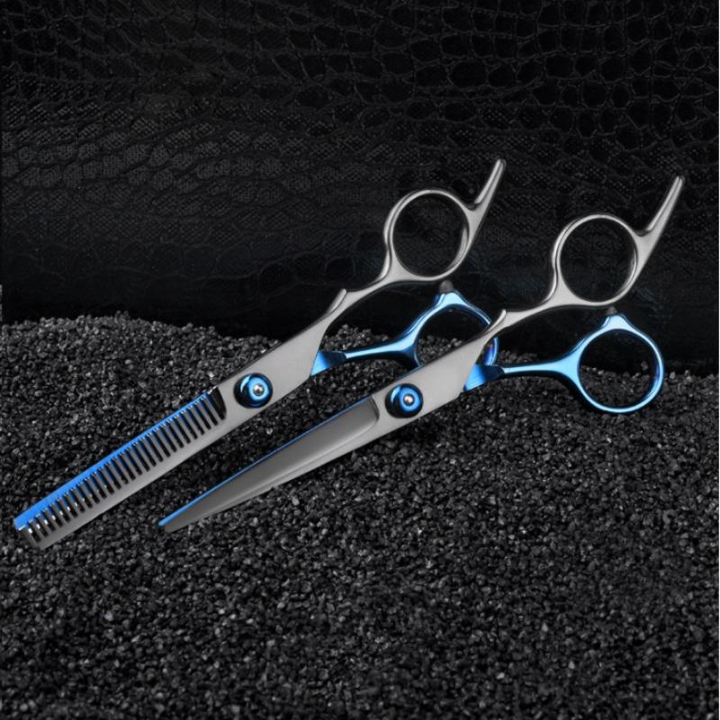 Product Introduction of Hair Scissors 6.5 Professional Hairdressing Scissors Thinning Barber Scissor Set Hair Cutting Scissors Haircare Heatless 1