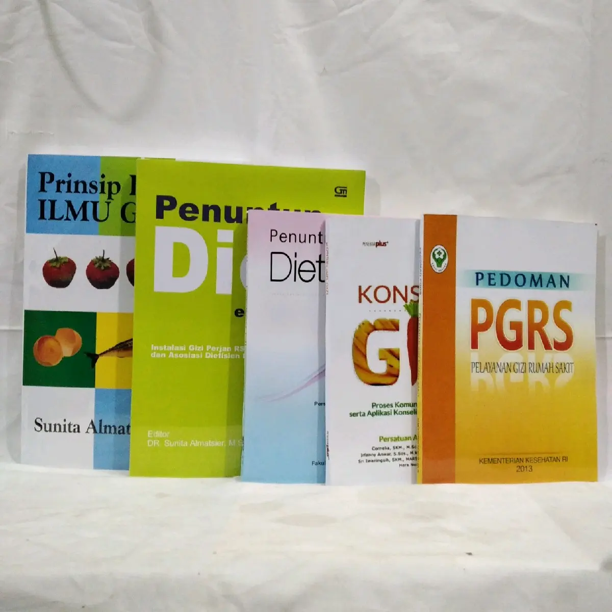 BEBAS PILIH BUKU GIZI (ILMU GIZI, PENUNTUN DIET, DIET ANAK, KONSELING GIZI DAN PGRS)