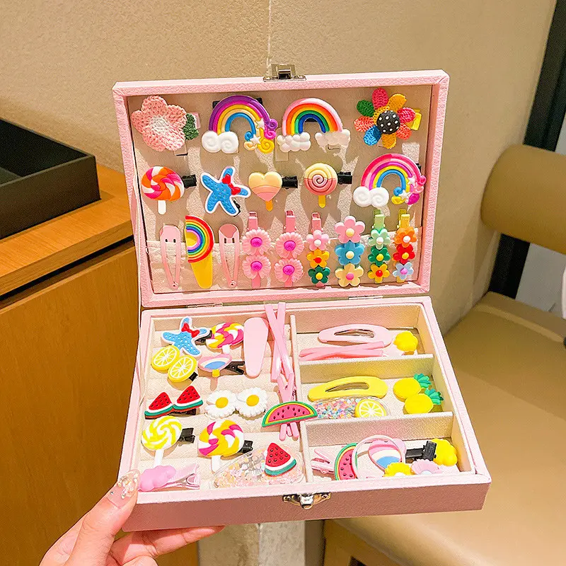 Joy Toy Kuromi Barrette à cheveux avec nœud dans un coffret cadeau Joy Toy Kuromi Barrette à cheveux avec nœud dans un coffret cadeau
