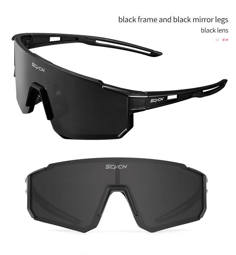 Product Introduction of SCVCN Fsshion Sunglasses Street Cycling Glasses Bike Men UV400 Sports MTB Outdoor Bicycle Women Sunglasses Multi Color Riding 14