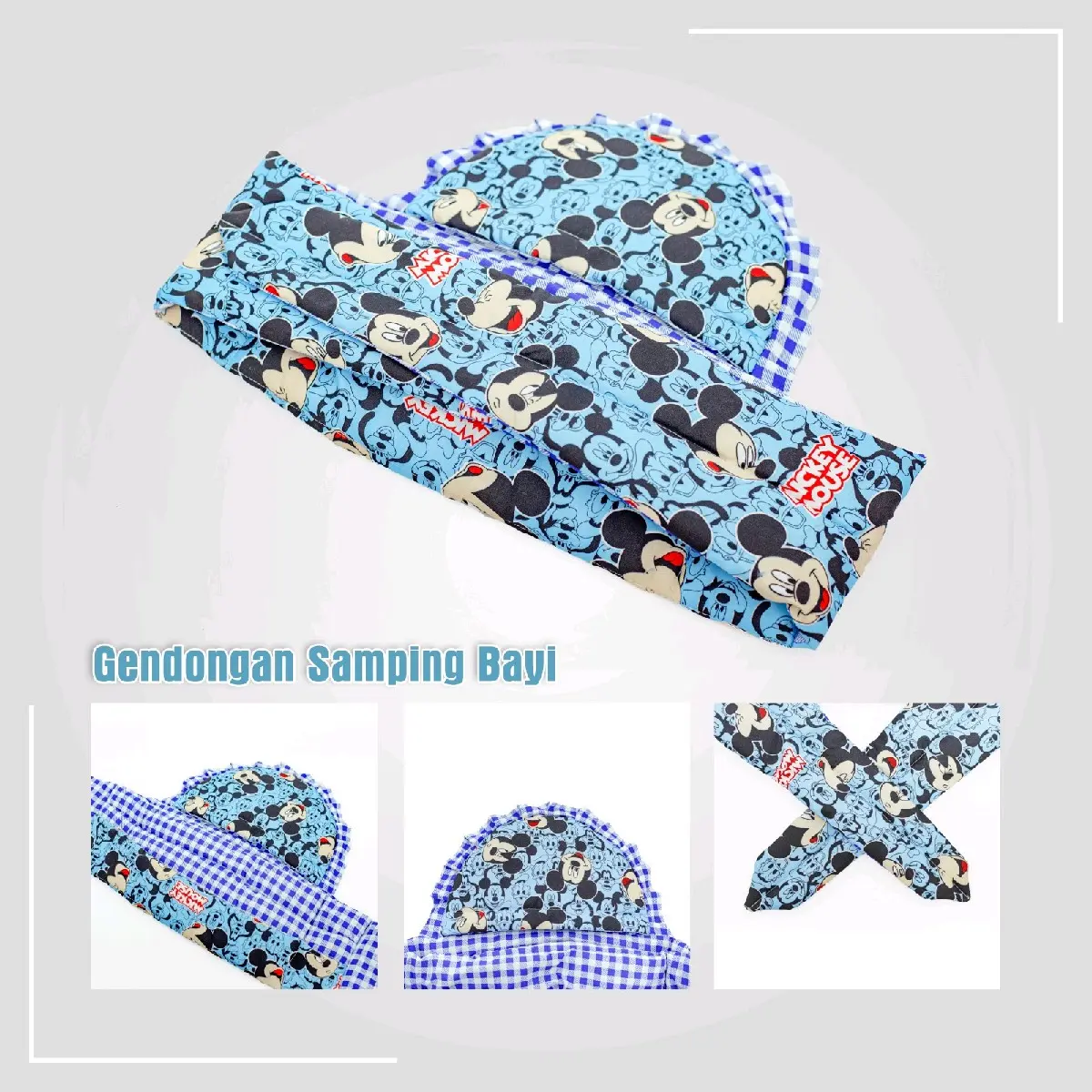 GENDONGAN SAMPING BAYI Baru lahir Empuk