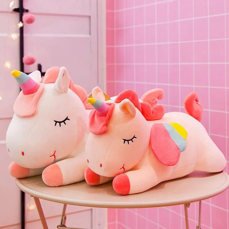 30CM Small Unicorn Toys Soft Stuffed Animal & Plush Toys Plush Unicorn Horse Doll Kids Doll For Children Gift Cheap Toys