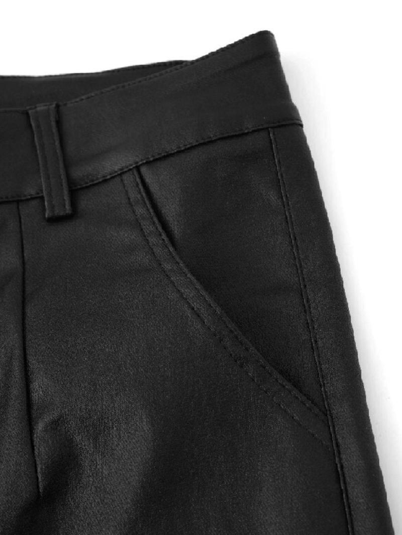 Product Introduction of Women's Solid Pocket Button Cargo Pants, Casual Streetwear Multi-Pocket Trousers for Daily Wear, Ladies Bottoms for All Seasons 6
