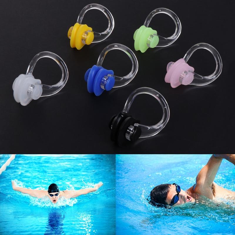 Product Introduction of Nose Clip Swimming Equipment, Waterproof Silicone, Adult Universal, Children's Anti Slip Training, Anti Choking Water Products 0