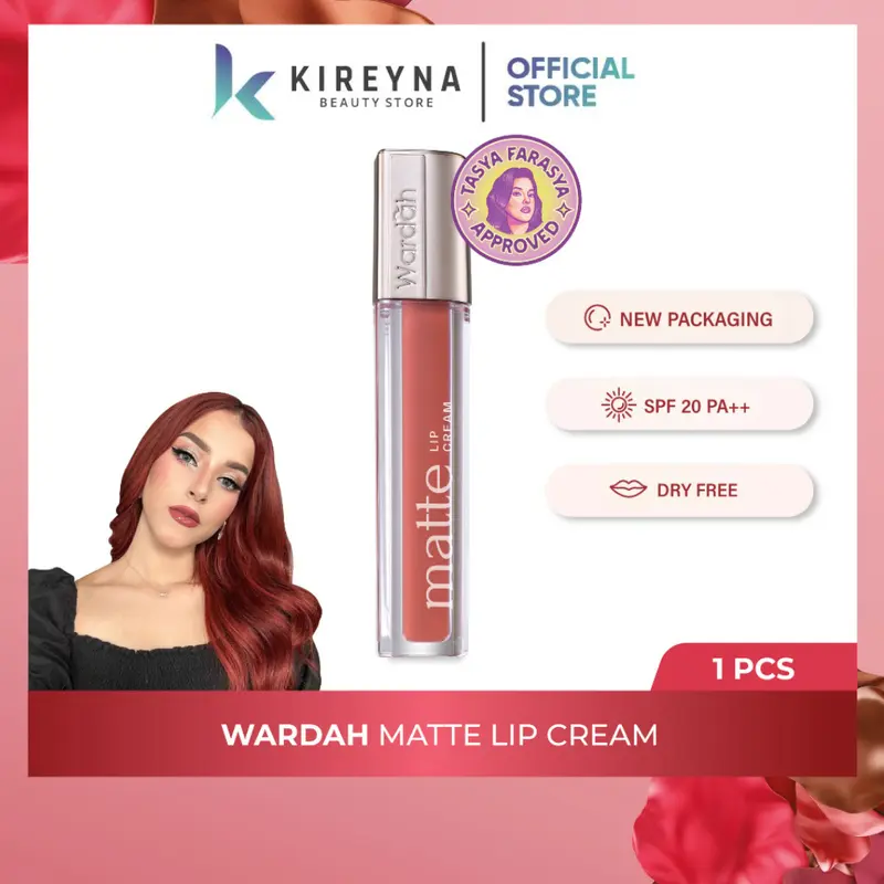 Wardah Exclusive Matte Lip Cream - Liquid Lip Cream Tahan Lama 0