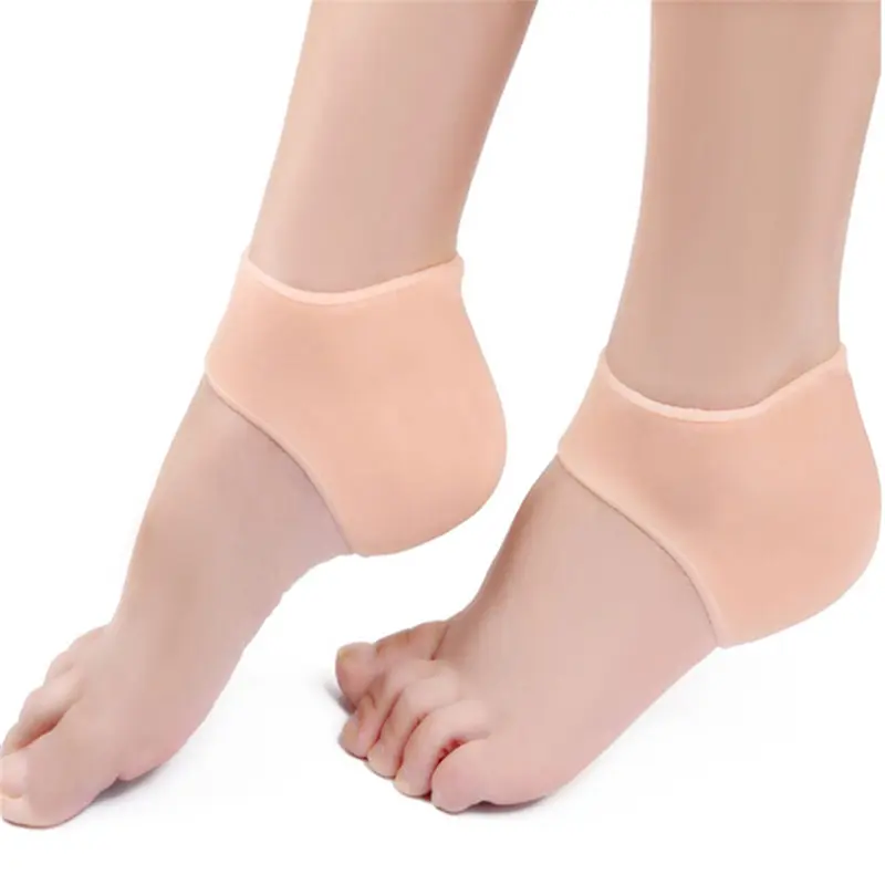 Vớ Gót Chân Gel Dưỡng Ẩm Silicon, 2 Chiếc, Bảo Vệ Chăm Sóc Da Chân Nứt Nẻ, Bán Chạy