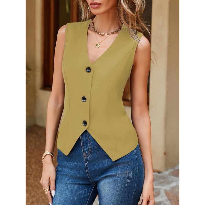 Elegant Solid Buttons Strapless Sleeveless Two Pieces(3 Colors) Elegant Solid Buttons Strapless Sleeveless Two Pieces(3 Colors)