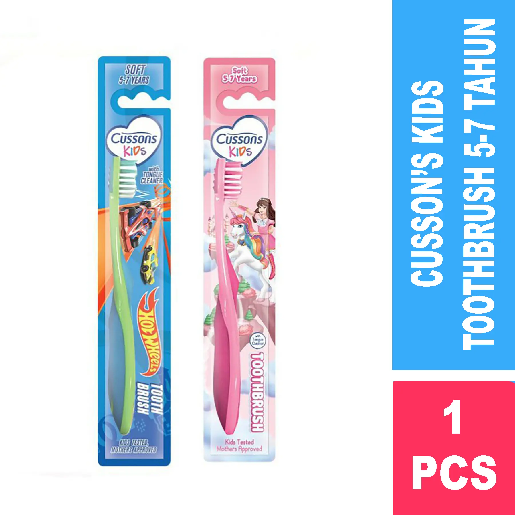 Cussons Kids Toothbrush Unicorn Soft - Cussons Sikat Gigi Anak 5-7 Tahun