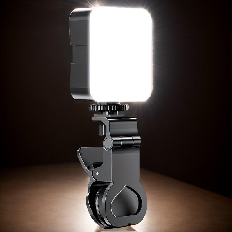 Product Introduction of Portable LED Selfie Light, Clip-on Smartphone Fill Lights, Adjustable & Practical Cellphone Accessories for Selfie, Live Streaming, Vlogging, Makeup 5
