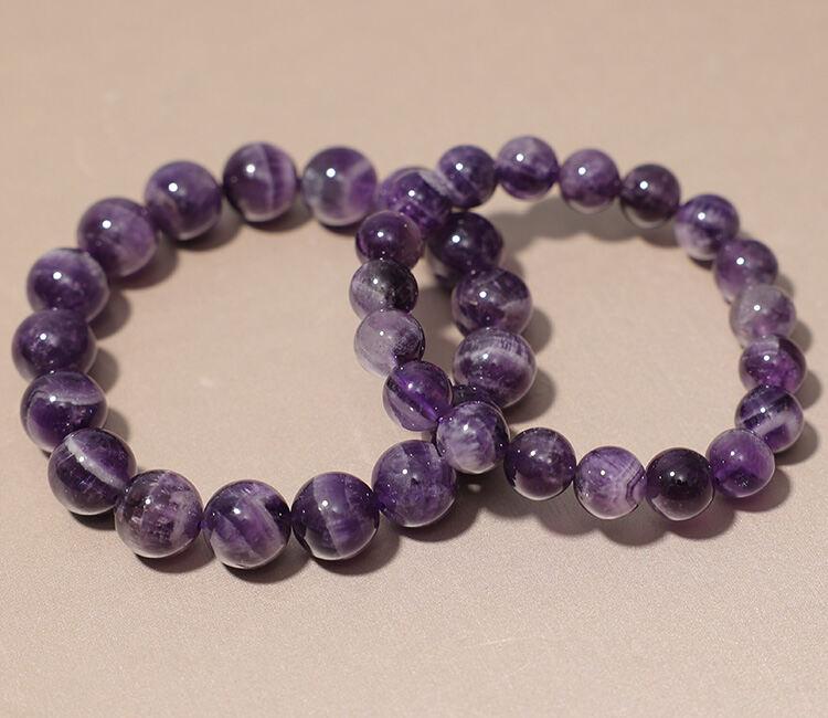 Product Introduction of Natural Fashion Crystal Bracelet Women's Style Purple Quartz Hand Chain Gift Super Value ColourCAT KLM00001 Jewelry Accessories 12