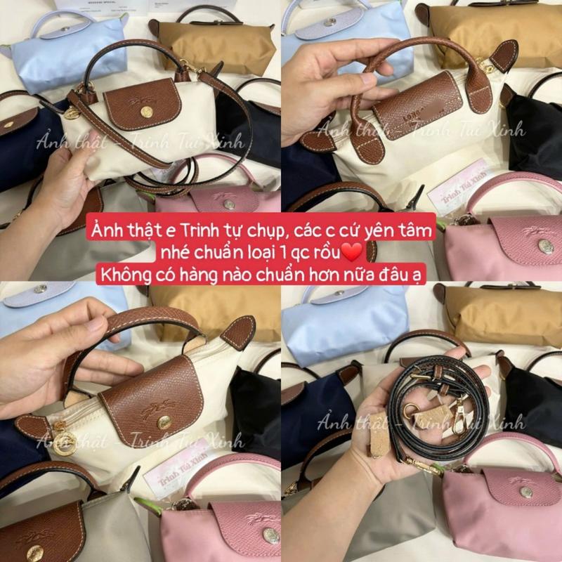 [ Hỏa Tốc SG ] Túi Xách mini LC Chất Vải Dù Quai Da Kèm Bộ Móc Dày Dặn [ CHUẨN LOẠI 1 ] Nữ Bag❤️ 8