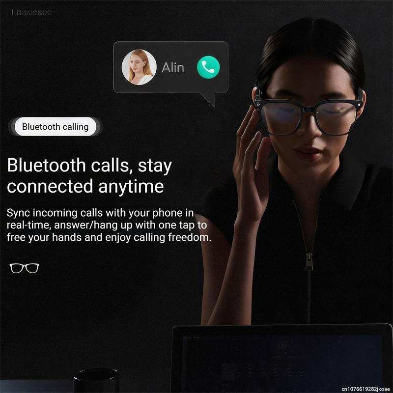 Smart Glasses 8 Million Camera AI Real Time Translation Eyewear Bluetooth Sunglasses Shoot Audio Call Video Player M02S 290mAh - Image 2