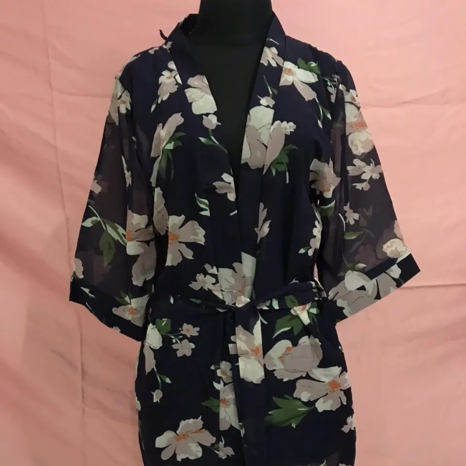 FNL Night Wear SAKURA Dress Premium Chiffon Baju Tidur Wanita