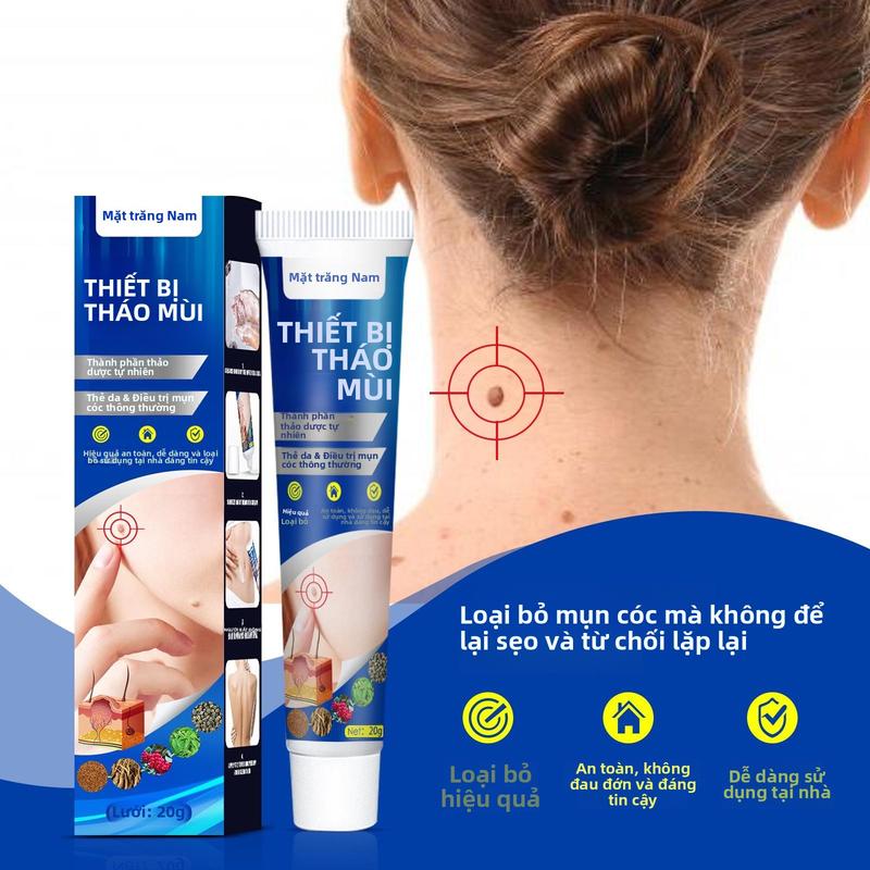 Kem Rụng Mụn Thịt Dư South Moon Cao Cấp 20g gel  chấm  mụn  mờ  thâm 4