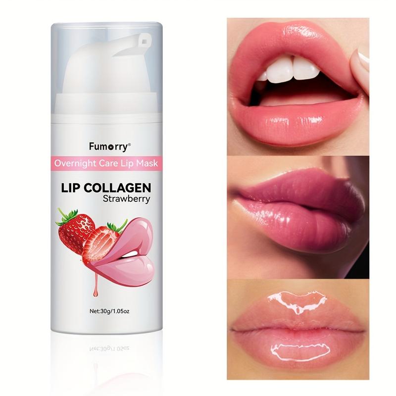 30g Large Capacity CollagenPlump - Revitalizes and Repairs Dry, Cracked Lips - Moisturizing Night Care Lip Mask 1