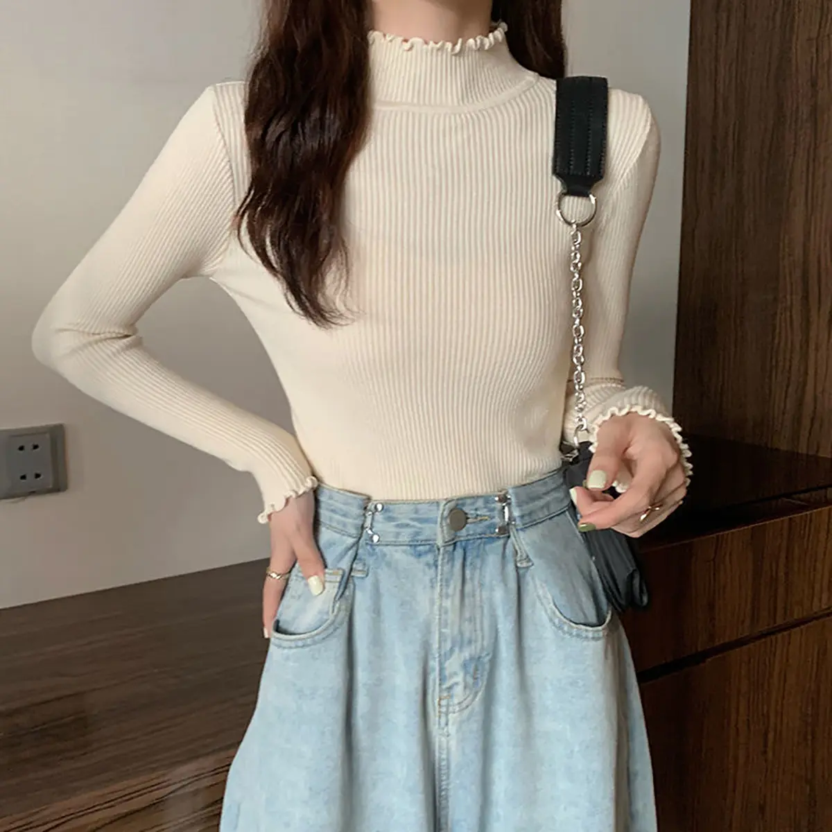 Áo Len Nữ CỔ BÈO 3 Phân, Len Dệt Kim Mềm Mịn Co GIÃN Tốt Hàng QC Minxu Shop CK16 | BigBuy360 - bigbuy360.vn Áo Len Nữ CỔ BÈO 3 Phân, Len Dệt Kim Mềm Mịn Co GIÃN Tốt Hàng QC Minxu Shop CK16 | BigBuy360 - bigbuy360.vn