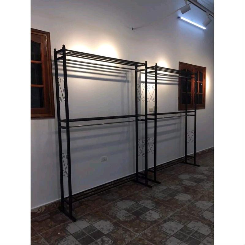  kệ vuông 2 tầng treo quần áo thông minh Hoàng tâm 