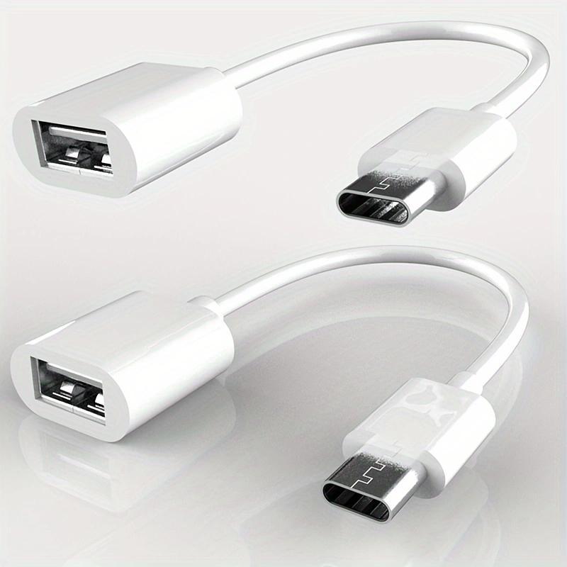 USB-C to USB Adapter, USB-C Male to USB-A Female Adapter, USB-C OTG Cable, Compatible with Pro/Air 2019 2018 2017, S20 S20+Ultra Note 10 S9 S8 4
