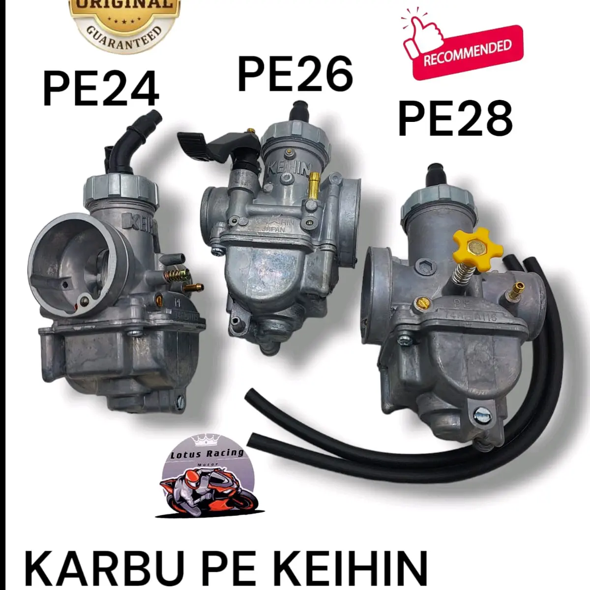 karburator pe 28 26 24 keihin karbu settingan mudah semua motor skep chrome