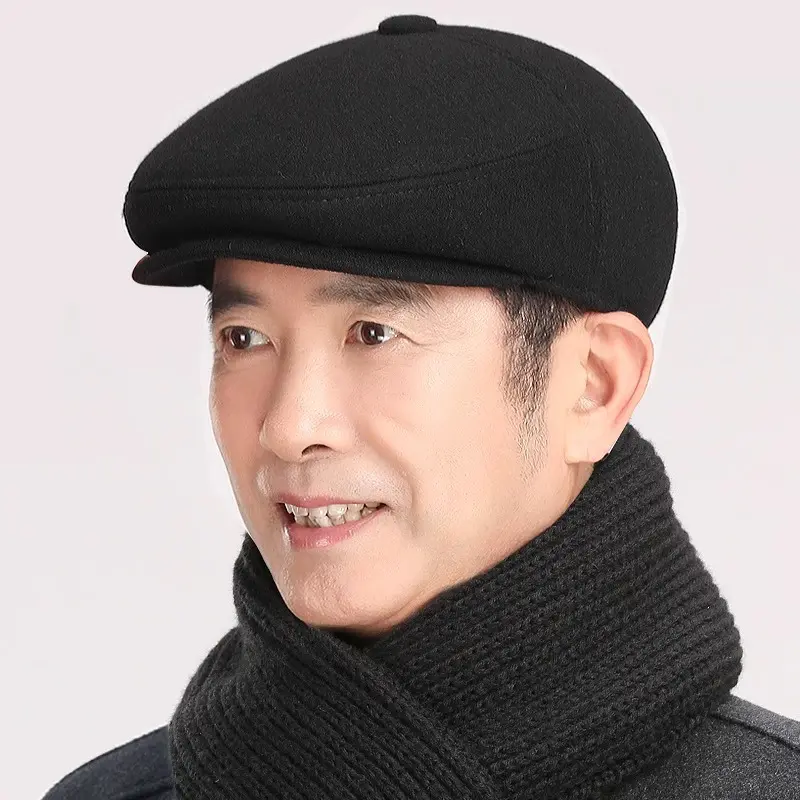 Mũ Nam, Trung Người Già Và Cao Tuổi, Mũ Lưỡi Vịt Thường Ngày Mỏng, Thích Hợp Cho Mùa Đông, Mùa Xuân Và Mùa Thu, Phong Cách Của Ông Bà Và Bố, Mũ Trường, Mũ Trường Cao Nữ