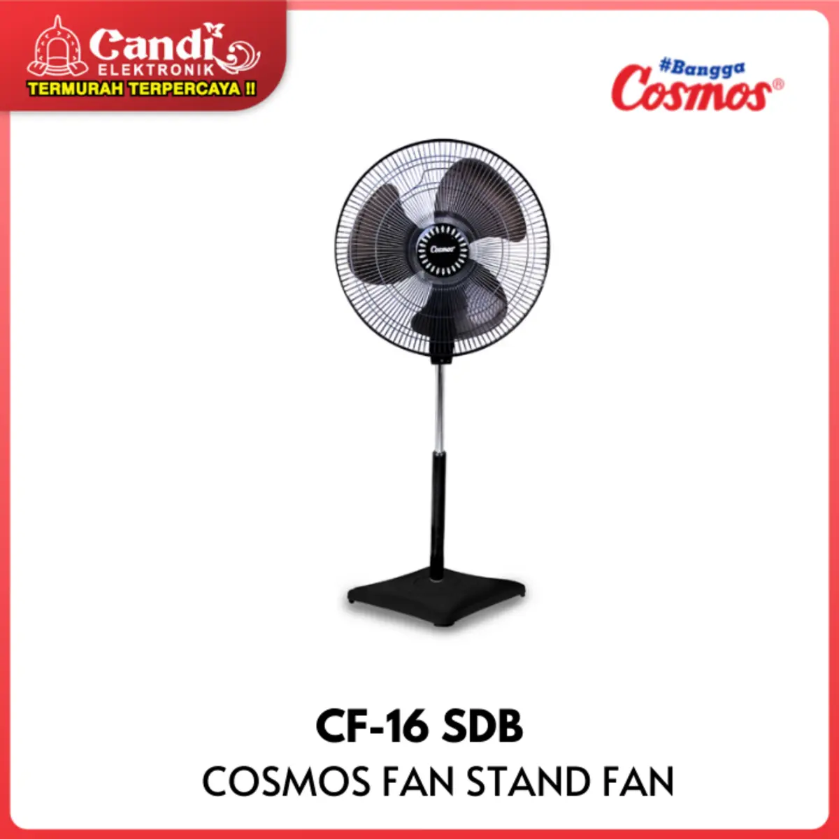 KIPAS ANGIN STAND FAN COSMOS  CF-16 SDB