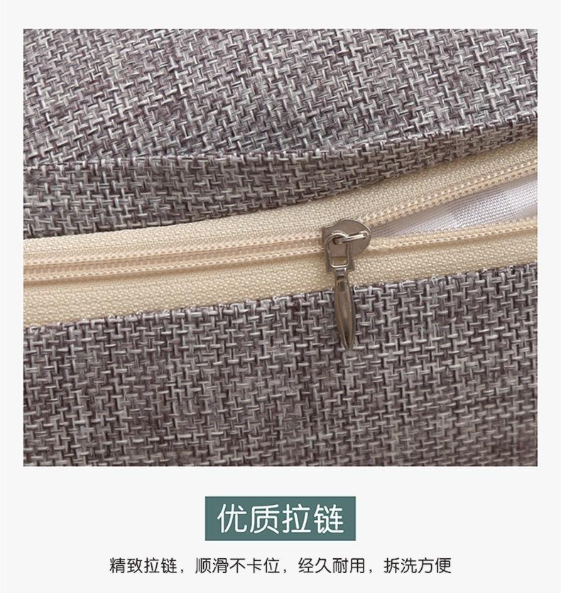 Product Introduction of Gối Sofa Phong Cách Bắc Âu, Chất Liệu Vải Lanh Màu Trơn Thích Hợp Cho Gia Đình Và Văn Phòng, Có Thể Tháo Rời Và Giặt Được, 55 và Cạnh Giường, Có Thể Dùng Làm Đệm Xe Hơi, Năm 2025 5