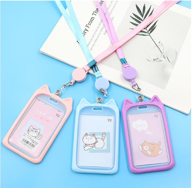 Dây Đeo Thẻ Học Sinh, Dây Đeo Thẻ Dọc Nhiều Hình Thú Cute Cho Sinh Viên - Học Sinh