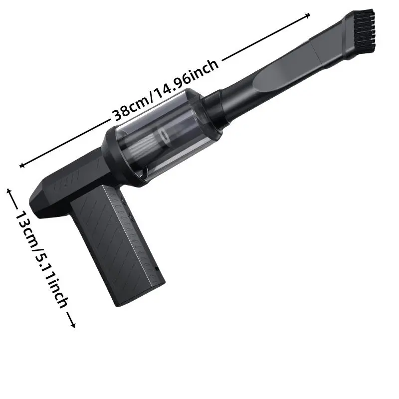 Handheld Vacuum Cleaner, Portable Cordless Blow-suction Integrated Vacuum Cleaner, Three Speed Regulation Brushless Motor Vacuum Cleaner 1