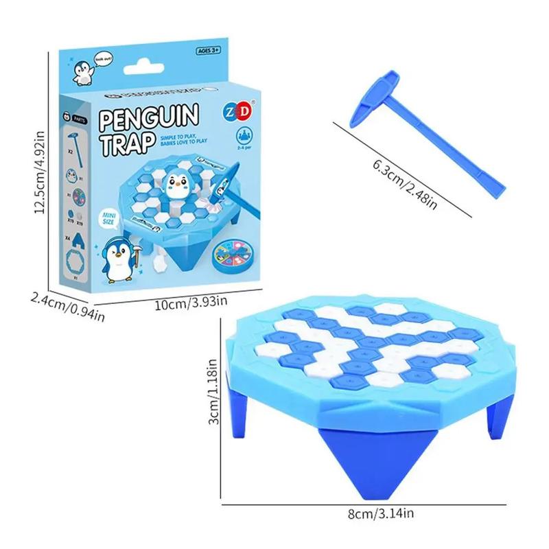 Product Introduction of Penguin Ice Breaking Funny Desktop Game Kid Toy Gifts Who Make The Penguin Fall Off Lose This Game Family Party Activity 29