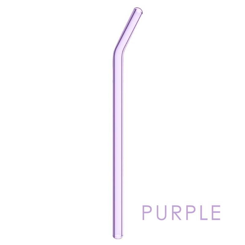Sedotan Kaca Borosilikat Lurus Bengkok Curly Smoothies Boba Bening Transparan / Glass Straw Aesthetic / Sedotan Bening Transparan Reusable Eco Friendly 5