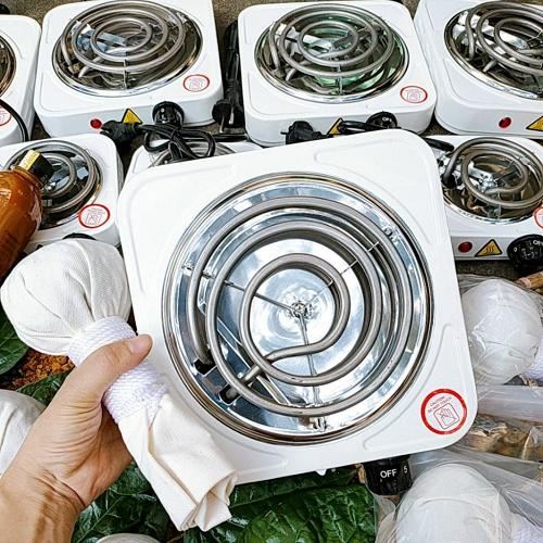   Tặng 1 cây chườm muối thảo dược chườm mắt  Bếp hơ Mẹ Và Bé sau sinh 5 chế độ bếp điện mini 1000W bếp xông sau sinh nấu ăn gia đình - Trị Rạn 
