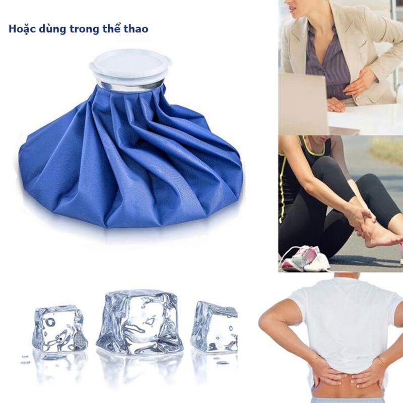 Túi chườm đá lạnh, hỗ trợ làm giảm trấn thương, chơi thể thao size lớn 26 cm, chườm đá, chườm lạnh