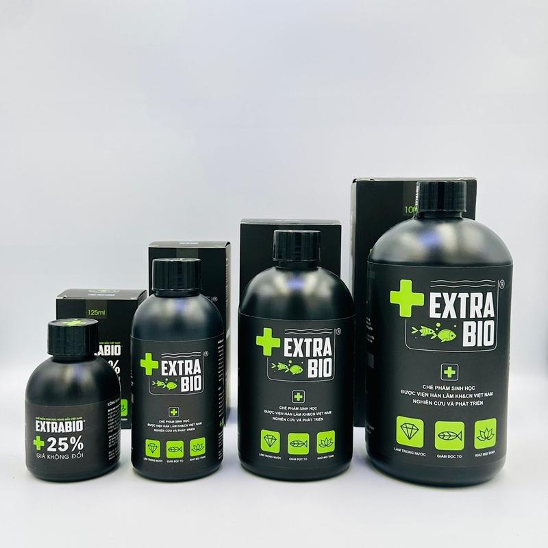 Men Vi Sinh Extra Bio 125ML - Dạng Nước Cao Cấp Dành Cho Hồ Cá Cảnh Thuỷ Sinh 125ML EXTRA BIO
