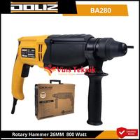 Gambar DOLIZ BA280 Mesin Bor Beton Rotary Hammer 26mm 800Watt SDS Plus BA 280 dari Vins Teknik Bekasi Kota Bekasi 4 Tokopedia