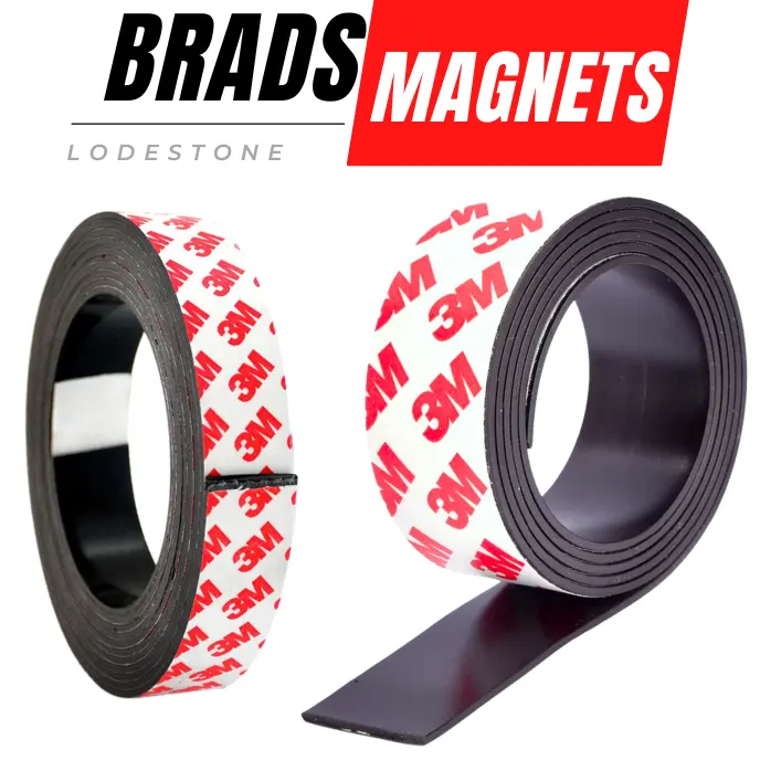 FLEXIBLE Magnetic Strip 3M ADHESIVE (S10 x 1.5mm) (S10 x 3mm) (S25 x 1.5mm) (4R) (A4) Rubber Ferrite Magnet Magnet Strip for Light Weight Refrigerator Fridge, Labels, Signage, Magnetic Boards, Car Stickers, School Office Magnets etc.