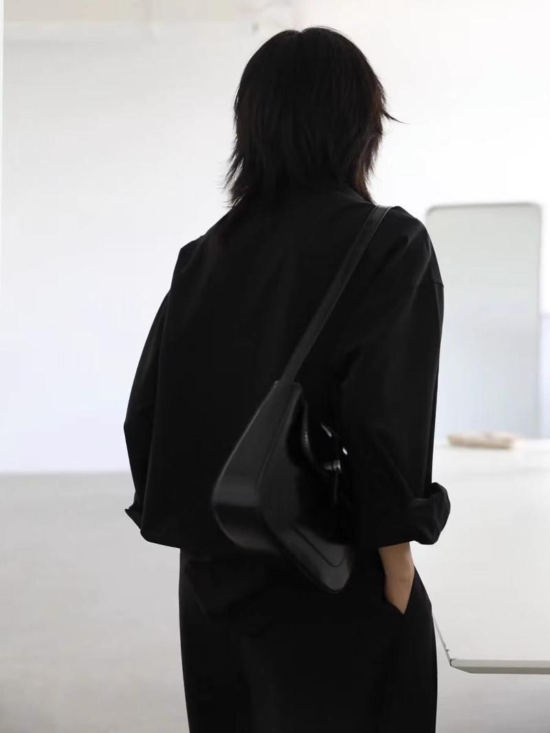 Product Introduction of Áo Sơ Mi Đen, Thiết Kế Phong Cách Yamamoto Yaosi, Phong Cách Unisex, Bộ Cá Tính, Bộ Đầy Đủ, Dành Cho Nam, Năm 2024 9