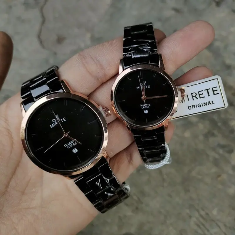SWISS ARMY Jam Tangan Couple Analog Kasual Tali Rantai Stainless