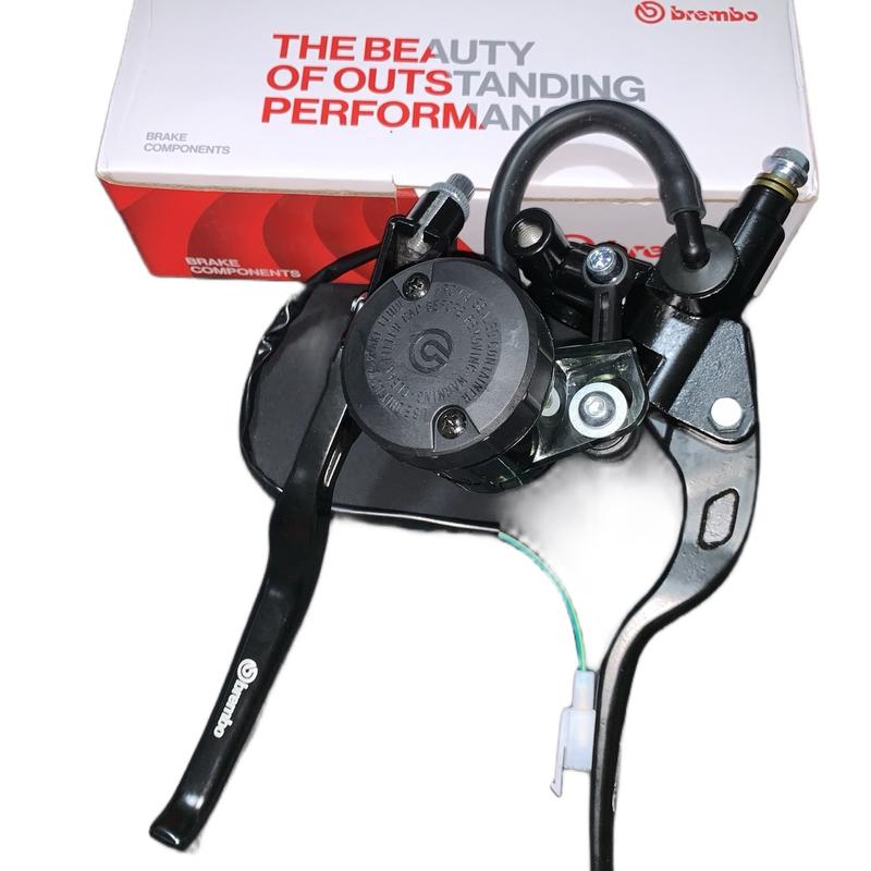 Cặp Tay Thắng Brembo Bình Dầu Rời + Tay Côn Dây Gắn Được Cho các dòng xe Xe Côn và Tay Ga Phụ Kiện tay  phanh