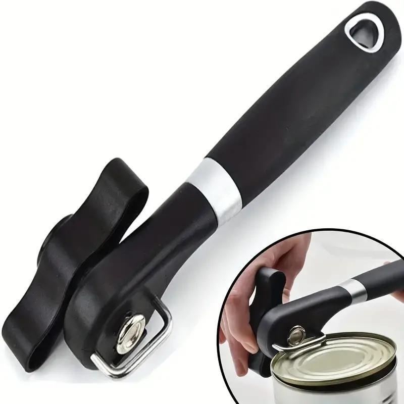 Stainless Steel Can Opener, 1 Count Multifunctional Kitchen Gadget for Effortless Opening Of Cans, Kitchen Utensils & Gadgets, Summer Gift Ideas 3