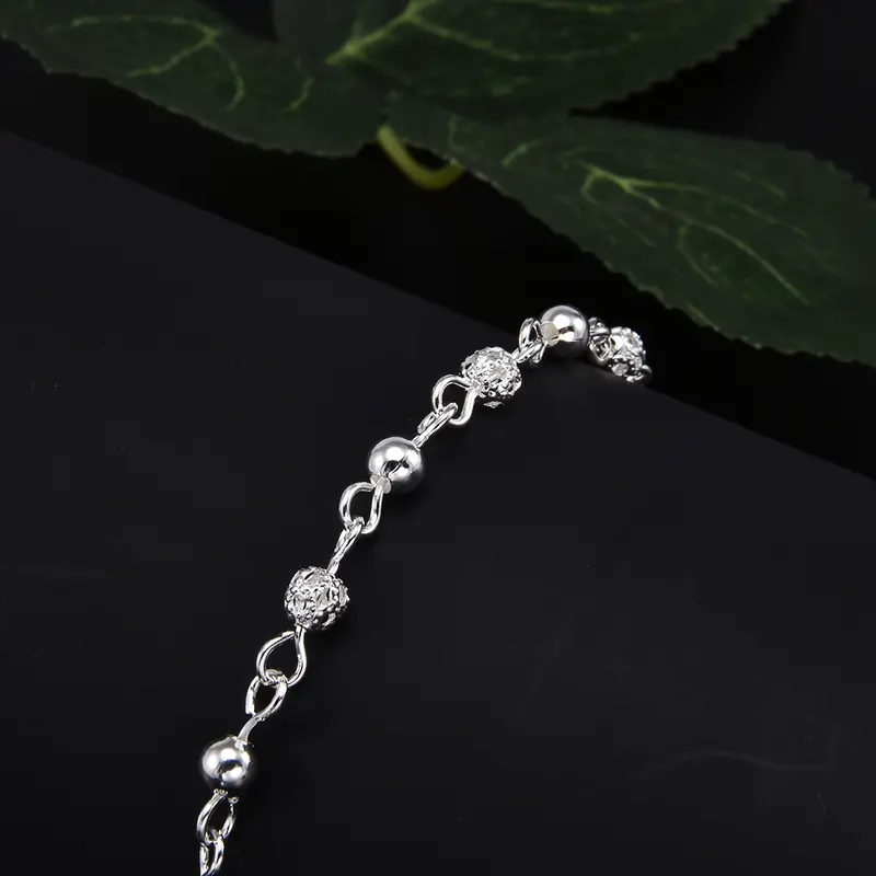 Lắc Chân Đi Biển, XJ-Cổ Điển Phong Cách Mùa Hè, Dây Chuyền Mắt Cá Chân Hạt, Dây Chuyền Chân, Đồ Trang Sức 7