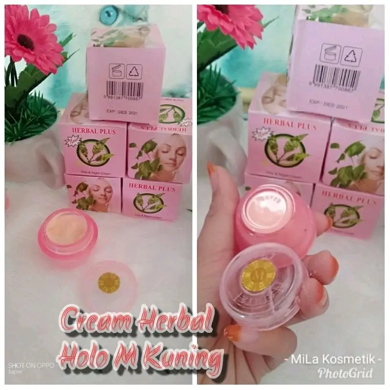 ECER CREAM HERBAL PLUS HOLO M