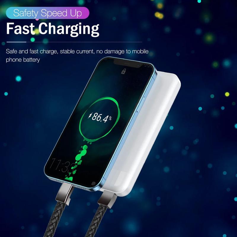 Product Introduction of USB Charging Bracelet Cable Fashion Double Braided Wrist Data Charger Cord For IPhone Type-c Micro Mobile Phone usb  charging 8