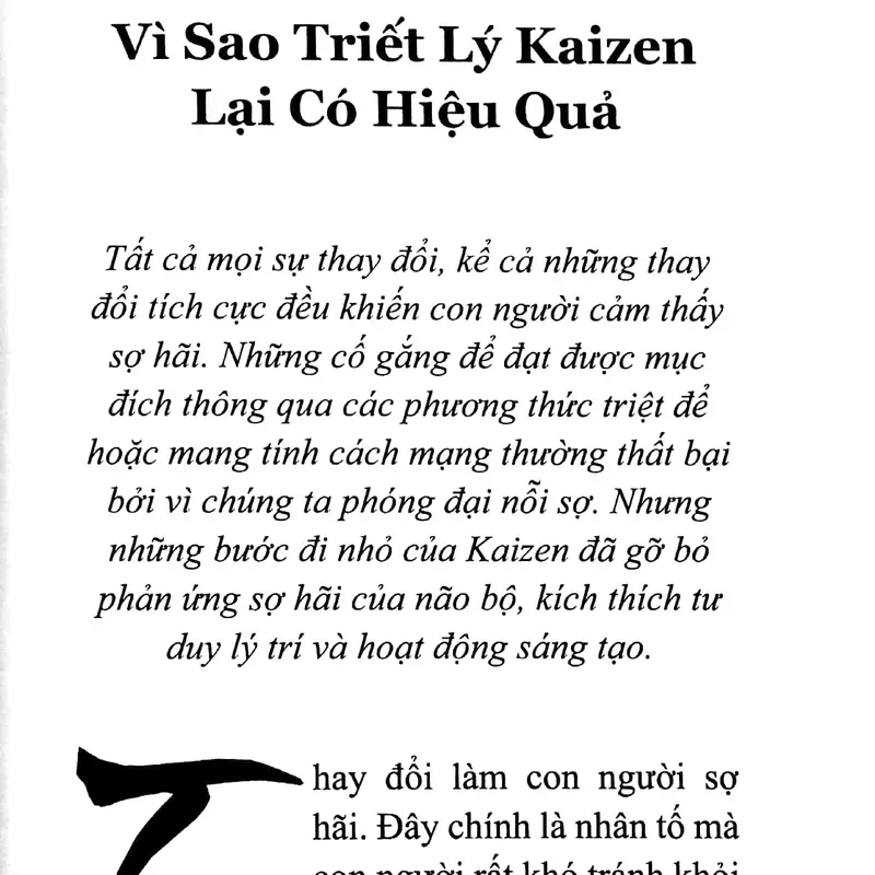 Sách Phương Pháp Kaizen - Bí quyết mở giải quyết khó khăn trong cuộc sống 4